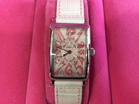 フランクミュラーのロングアイランド　日本限定の買取実績です。