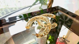 ルイヴィトンのクリアピアス モノグラムの買取実績です。