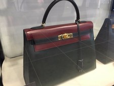 エルメス エルメス　ケリー32　トリコロールカラー 買取実績です。