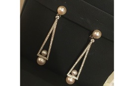 フレッドのフレッド　イヤリング　ダイヤモンド　パールの買取実績です。