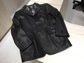 バーバリーの2004年　ラムレザージャケットの買取実績です。