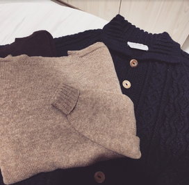 渋谷でインバーアラン、アンダーソン等 ニットセーターを買取しております！