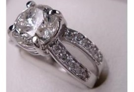 ダイヤモンドの1,34ct　H　SI2の買取実績です。