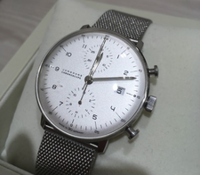 ユンハンス クロノスコープ マックスビル 27.4003 自動巻時計 買取実績です。