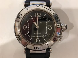 カルティエのパシャシータイマー　ref:2790　自動巻き　の買取実績です。