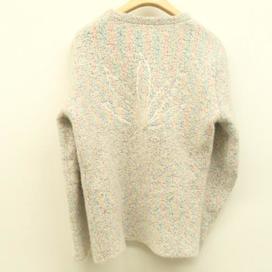 ルシアンペラフィネのAT2044H BIJOU R.N.L.S+OUTLINE LEAF EMBROIDERY　カシミヤシルク　ニットセーターの買取実績です。