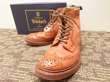 トリッカーズ ウイングチップ 外羽根 カントリーブーツ 買取実績です。