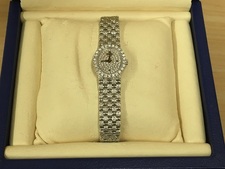 3446のピアジェ（PIAGET）　金無垢ダイヤ　クオーツ　腕時計の買取実績です。