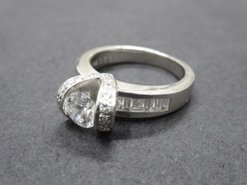 ダイヤモンドの0.5ct台　ダイヤモンド(diamond)リングの買取実績です。