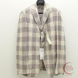 ボリオリのチェック柄 リネン素材 Kジャケットの買取実績です。