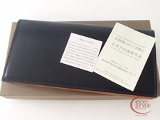 ガンゾ コードバン 長財布(小銭入れ無) 買取実績です。