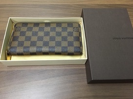 ルイヴィトンのダミエ　ラウンドファスナー　ジッピーウォレット　GI0173の買取実績です。