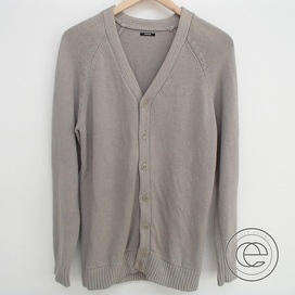 デンハムのCARDI RAGLAN MWC ベージュ コットンニットカーディガンの買取実績です。