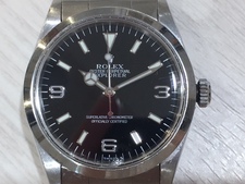 ロレックス ref:14270　エクスプローラーⅠ　自動巻き時計 買取実績です。