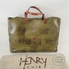 アンリークイール(henrycuir)のトートバッグを買取りました。です。状態は新品同様のお品物です。