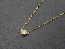 ティファニー 0.18ct　バイザヤード　ネックレス 買取実績です。