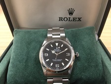 浜松鴨江店でロレックス(rolex)エクスプローラーⅠ買取ました！状態は通常使用感があるお品物です。