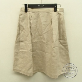 フォクシーの2015SS ベルフラワー リネンスカートの買取実績です。