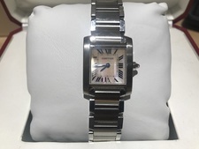 渋谷店でカルティエ（cartier）のタンクフランセーズを買取ました。状態は通常中古のお品です。