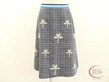 ミナペルホネンのangelツイード刺繍スカート高価買取ならがおすすめです。状態は通常使用感があるお品物です。