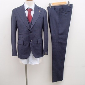ガブリエレパジーニの16AW　EG70468　ネイビー　3Bジャケット　3ピーススーツの買取実績です。
