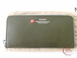 ガンゾのGR カーキ ラウンドファスナー長財布の買取実績です。