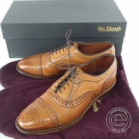 アレンエドモンズのStrand Walnut 1635 フルブローグ シューズの買取実績です。