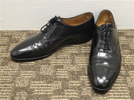 クロケット&ジョーンズの黒　オードリー　キャップトゥ　ストレートチップ　シューズの買取実績です。