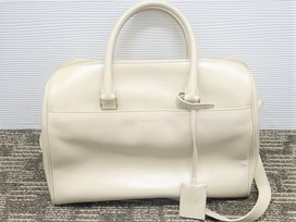 サンローランの2013年　ベージュ　ダッフル6　2WAYバッグの買取実績です。