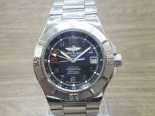 銀座本店でブライトリング(breitling)コルトGMT自動巻き腕時計を買取致しました。状態は通常使用感があるお品物です。
