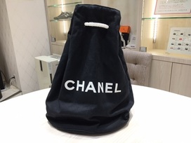 シャネルの黒　ビーチバッグの買取実績です。