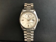 浜松宮竹店にて、ロレックス(ROLEX)のデイデイト Ref.1803の自動巻き時計を買取致しました！状態は目立つ傷や汚れがあるお品物です。