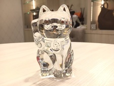 バカラ（Baccarat）のラッキーキャットを買取ました、渋谷店です状態は目立つ傷汚れはありません。