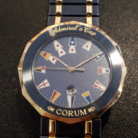 コルムのアドミラルズカップ時計買取。港区でブランド時計の買取。エコスタイル広尾店