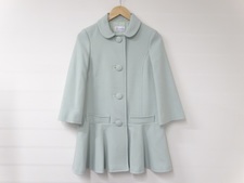 銀座本店でレッドバレンティノ(REDValentino)のミントグリーンラウンドカラーコートを買取させていただきました。状態は通常使用感があるお品物です。