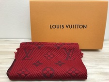 浜松鴨江店にて、ルイヴィトン(louisvuitton)のエシャルプ・ロゴマニア　ウールマフラーを買取致しました！状態は傷などなく非常に良い状態のお品物です。