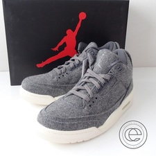 ナイキ 854263-004 AIR JORDAN 3 RETRO WOOL 買取実績です。