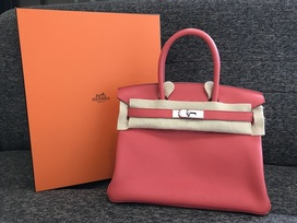 エルメスのバーキン30　トリヨンクレマンスの買取実績です。