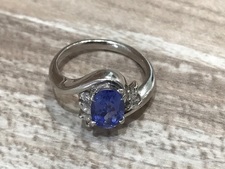 タンザナイト タンザナイト(tanzanite) 1.23 0.16 リング　6.3g 買取実績です。