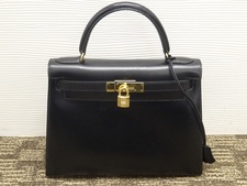 エルメス ケリー28 〇X刻印 ボックスカーフ 買取実績です。