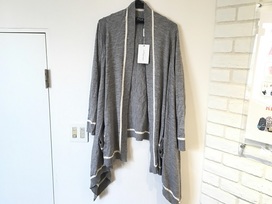 フェラガモのグレー　ウール×シルク　ロングカーディガンの買取実績です。