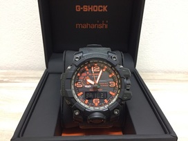G-SHOCK(gショック)の黒　GWG-1000MH-1AJR　16年　maharishiモデルの買取実績です。