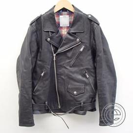 ビズビムの牛革 ダブルライダースジャケットの買取実績です。