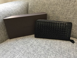 ココマイスターの黒　マットーネ　長財布の買取実績です。