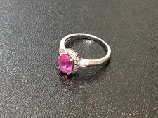 サファイア 1.92ct　ピンクサファイアリング 買取実績です。