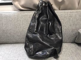 オールドジョーアンドコーのレザーダッフルバッグ　フックレス社ジッパーの買取実績です。