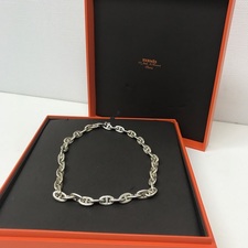 横浜店でエルメス（HERMES）のシェーヌダンクルチョーカーをお買取させていただきました。状態は通常使用感のあるお品物でございます。