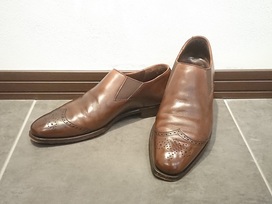 クロケット&ジョーンズの旧　ウィング　ゴア　スリッポンの買取実績です。