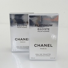 シャネル エゴイスト　プラチニウム　香水 買取実績です。