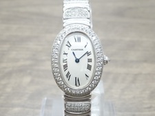 エコスタイル銀座本店で、カルティエのベニュワール アフターダイヤ 時計を買取致しました。状態は通常使用感があるお品物です。
